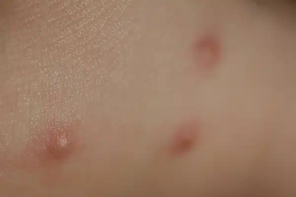 piqûres de punaise de lit sur la peau